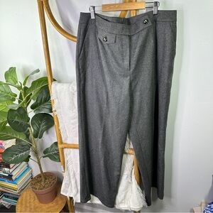 Escada Grey Business Casual Pants sz 44